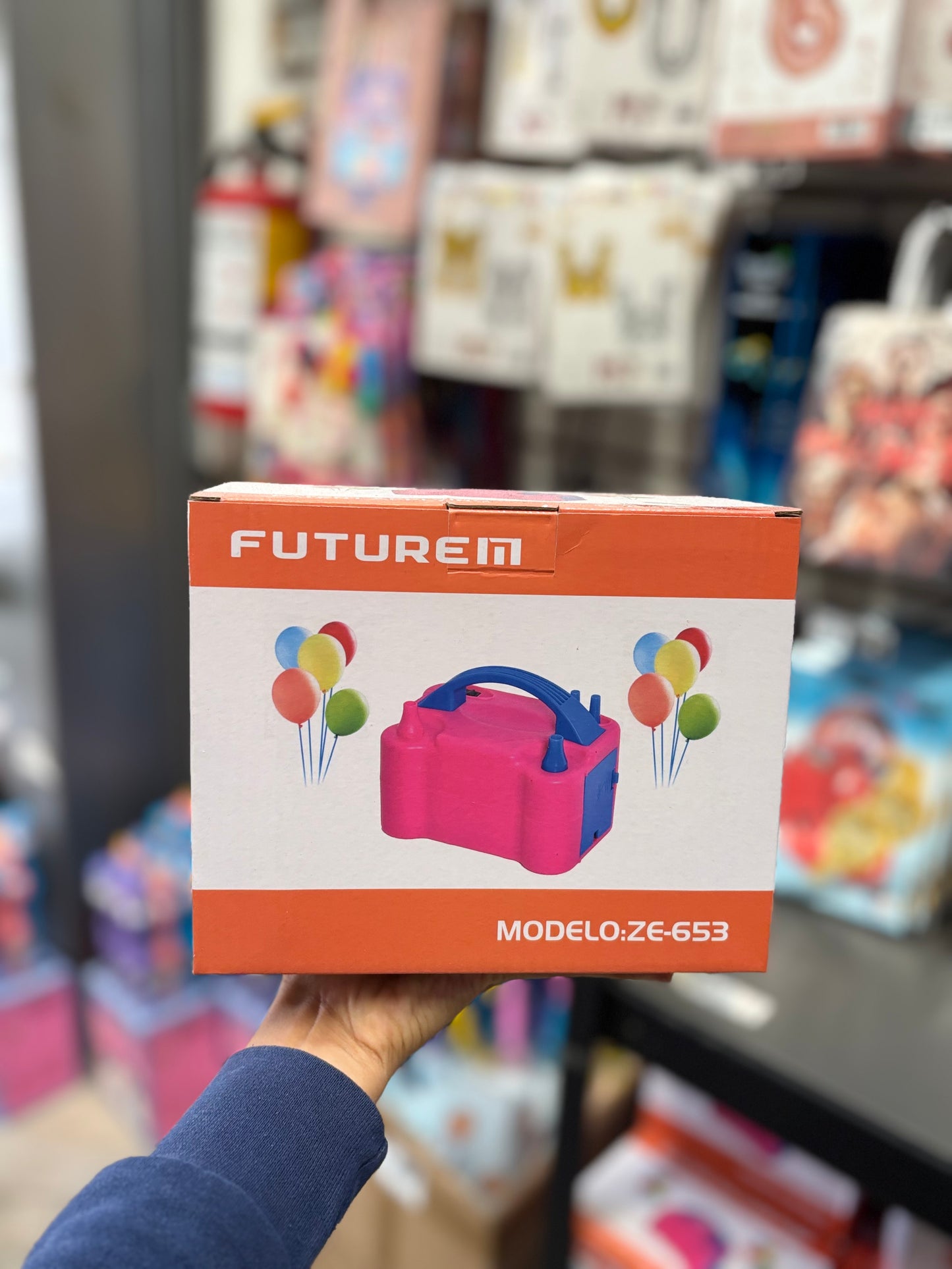 BOMBA ELÉCTRICA PARA GLOBOS