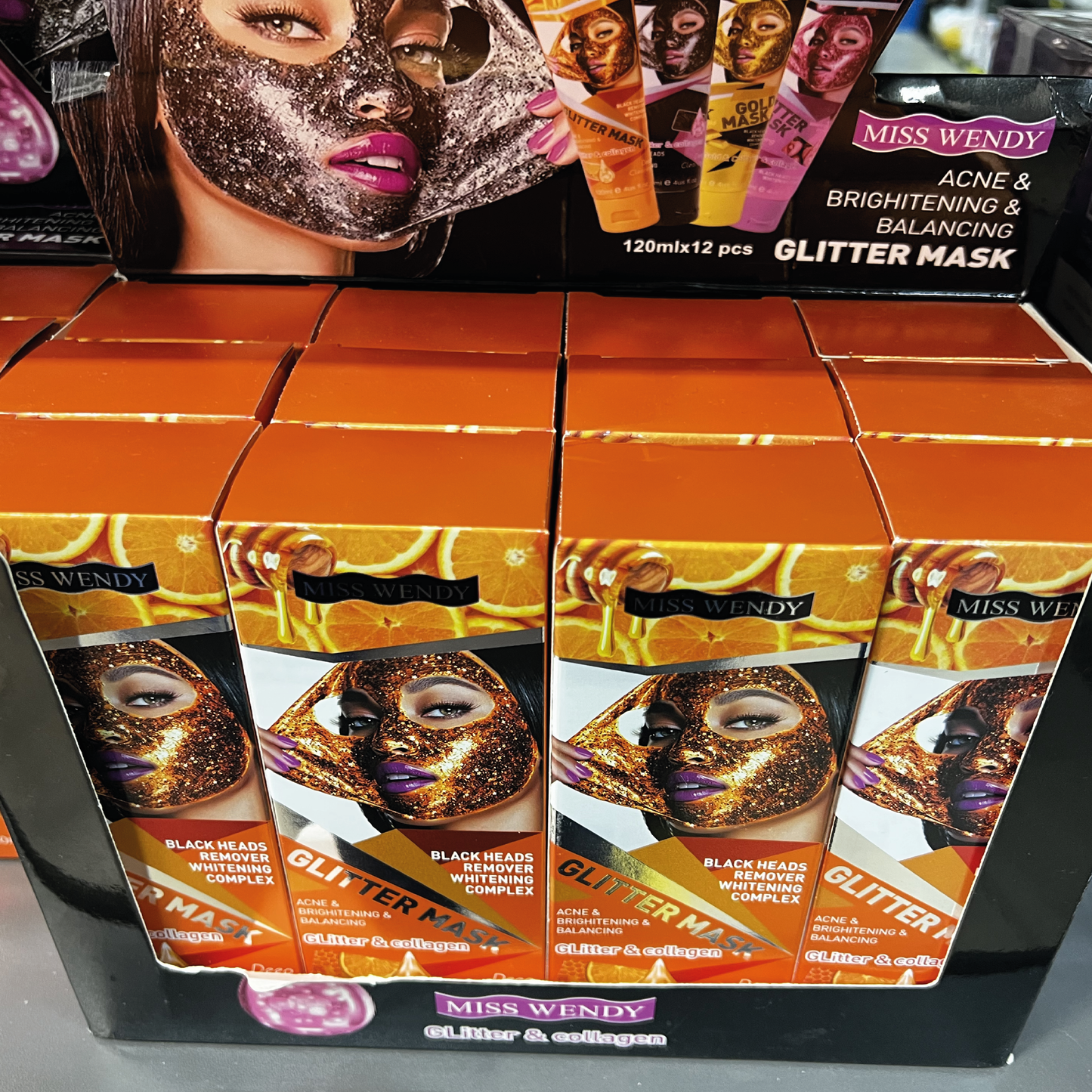 Mascarilla Glitter