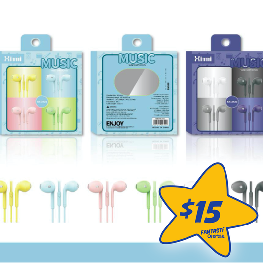 Audifonos Colores