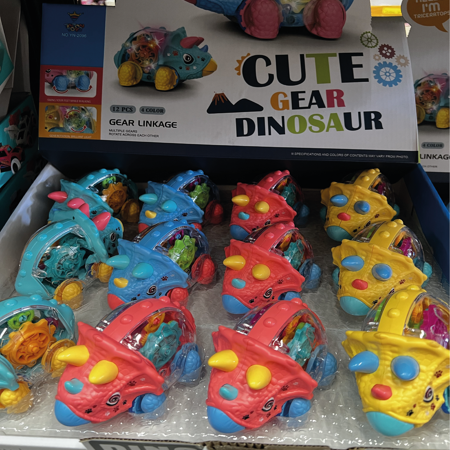 Carrito Dino Engranes