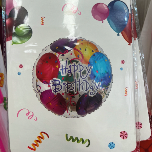 Globo Happy Birthday