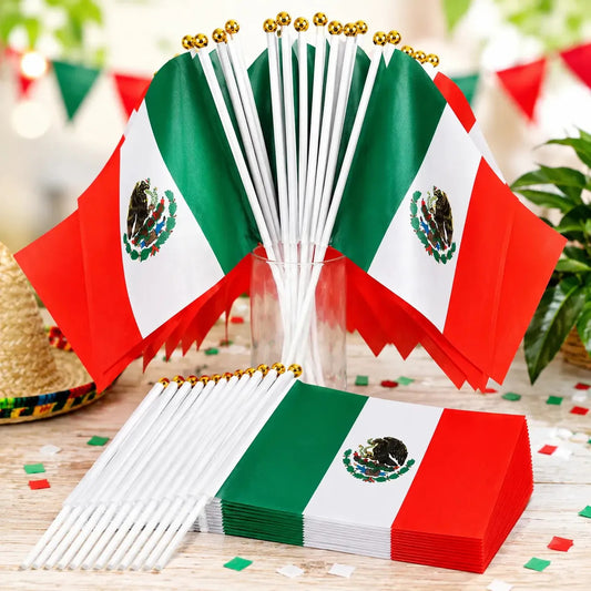Bandera México decorativa