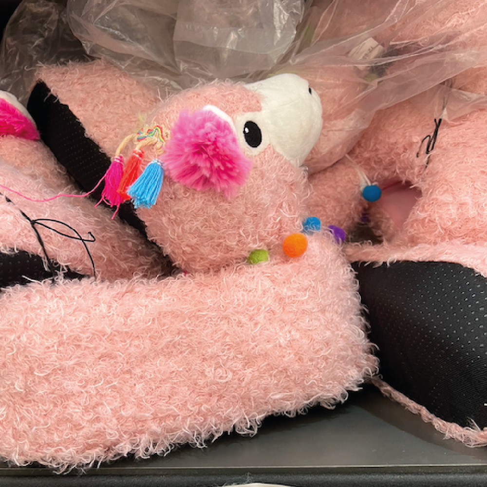 Pantufla Llama