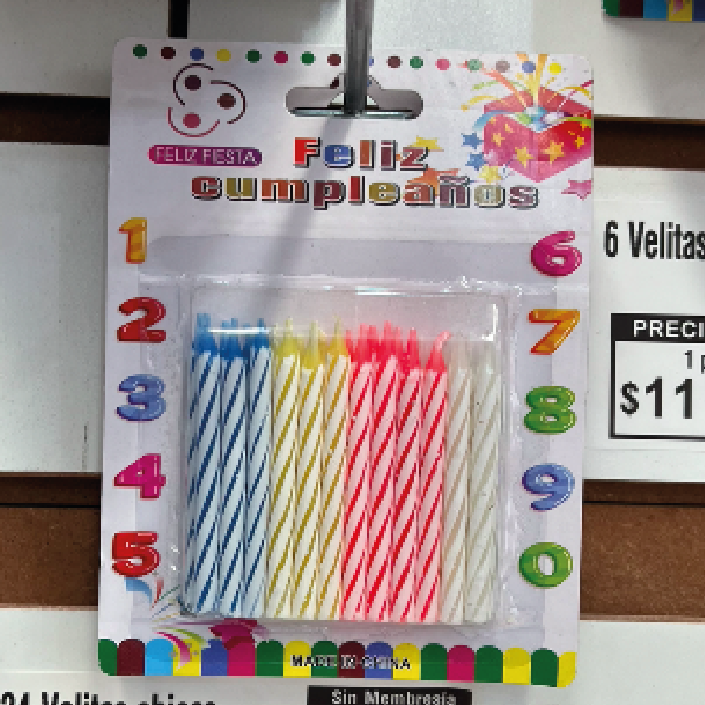 Velitas Cumple